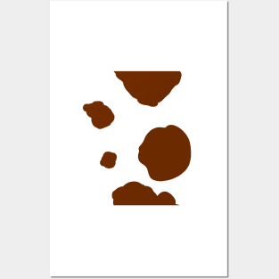 Cow Spots in brown Posters and Art